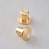 Pair of solid brass studs for the Studio Pad refillable, customisable notebook and organiser