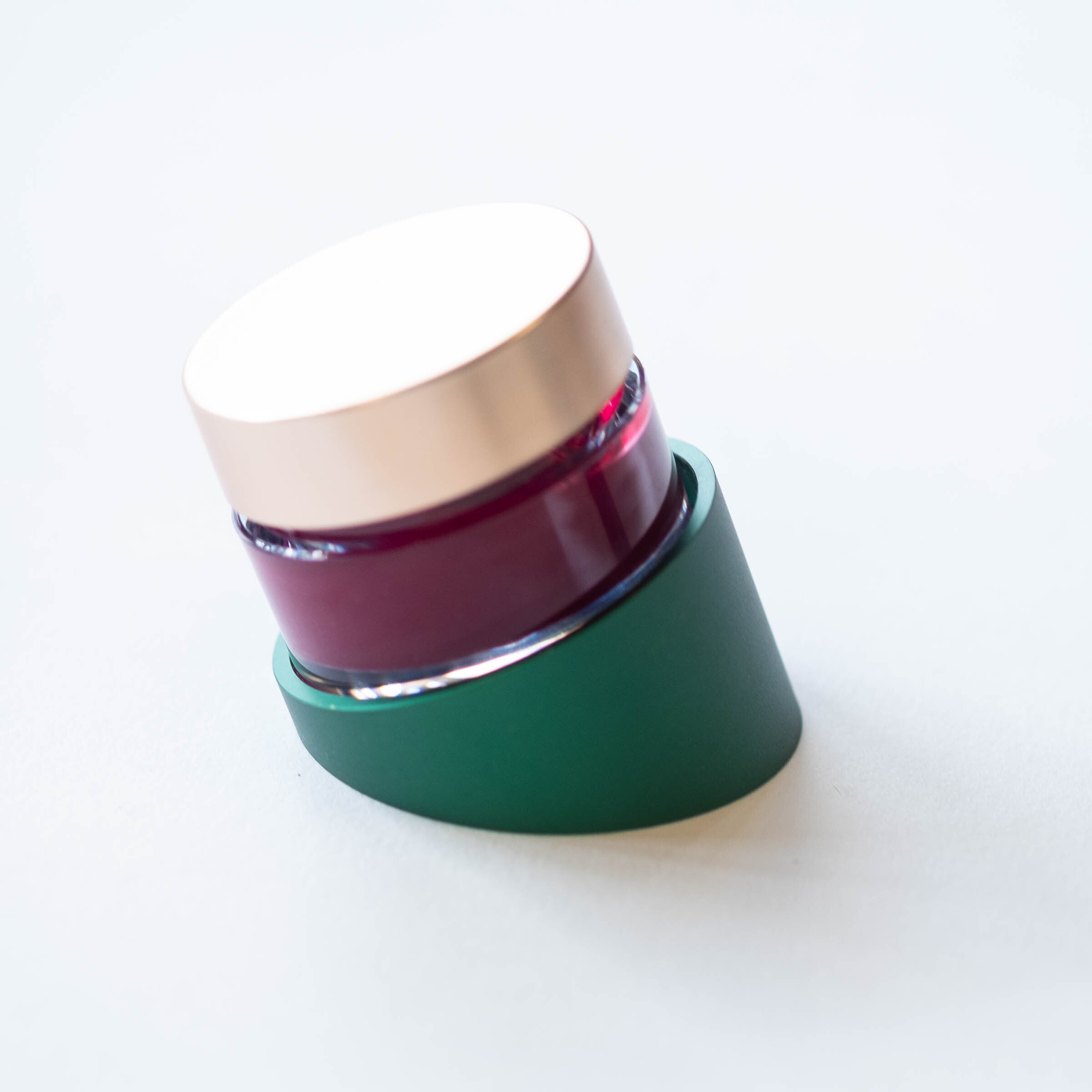 Tilt Ink Pot Holder in Brass, Ivy or Midnight – Effortless Dipping