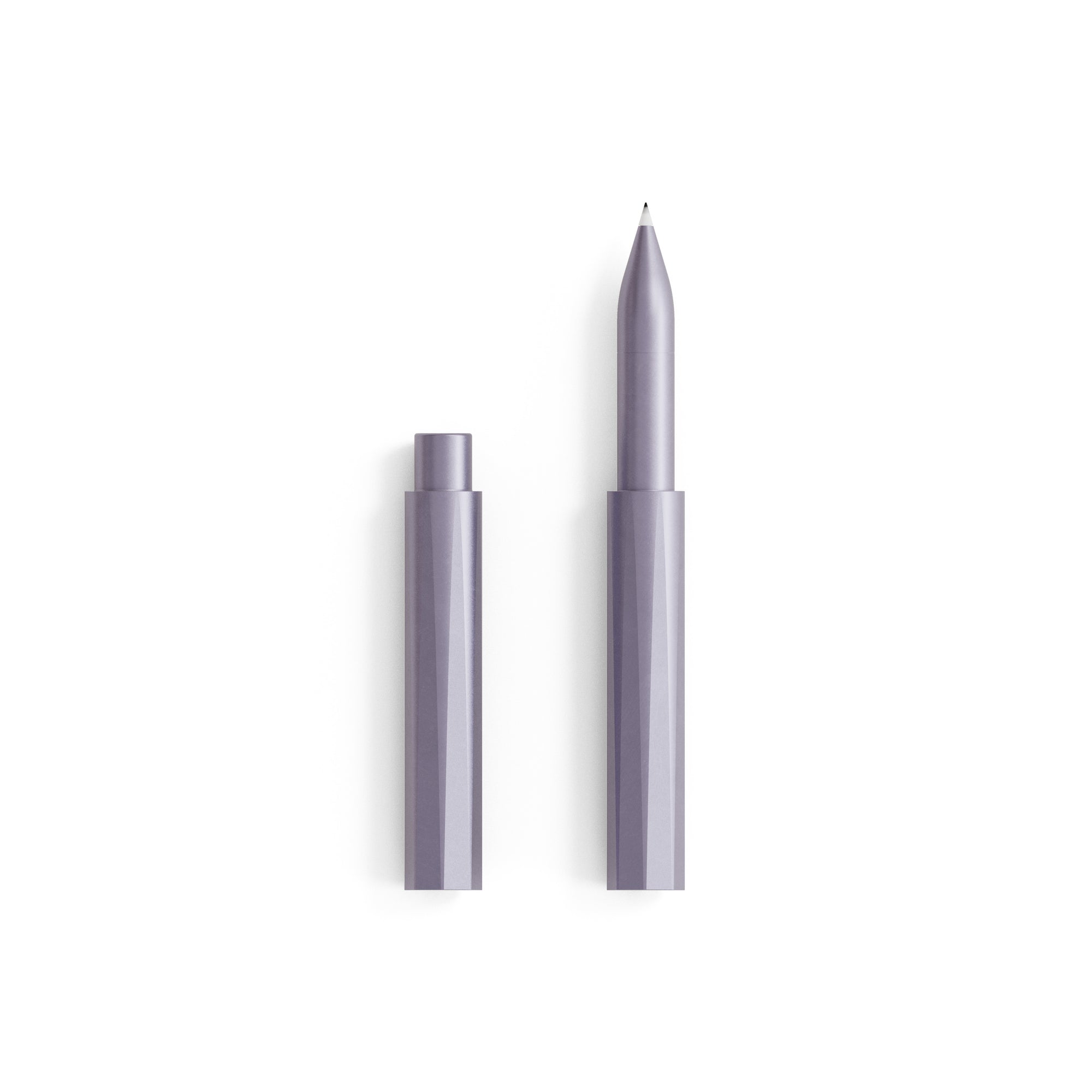 The Wren refillable everyday writing pen in Lilac