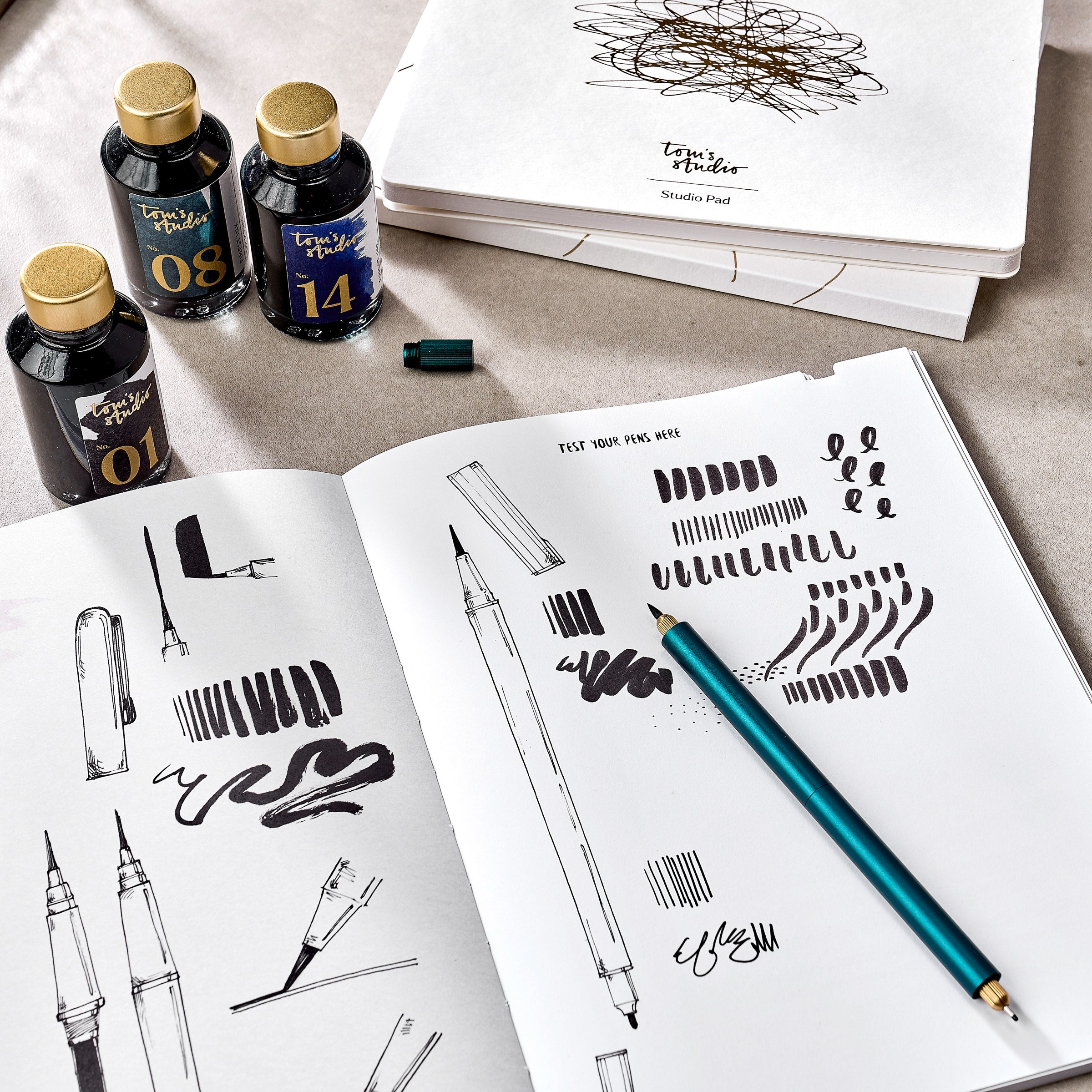 Learn Ink Drawing Learn to Draw in Ink with Jake Spicer | Drawing Confidence Book – Tom's ...