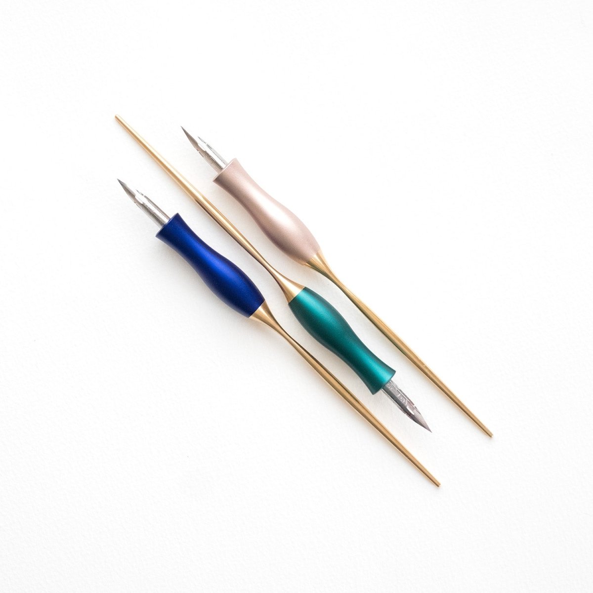 Bloom - Straight Calligraphy Pen - Bluebell - Tom&#39;s StudioBloom - Straight Calligraphy Pen - Bluebell