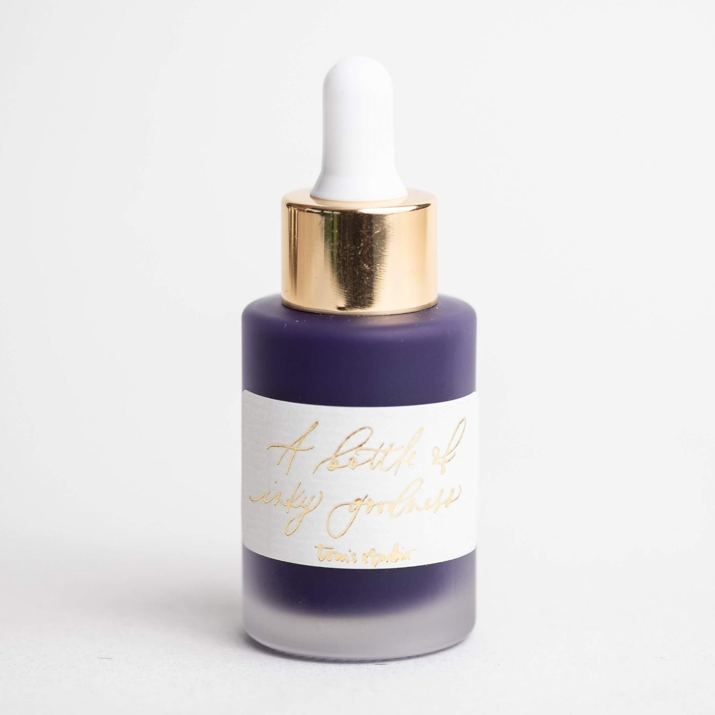 Amethyst - Calligraphy Ink in bottle with pipette