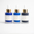 Tom's Studio Beyond the Sea Calligraphy Ink Bundle (left to right: Ultra Marine, Peacock, Midnight)