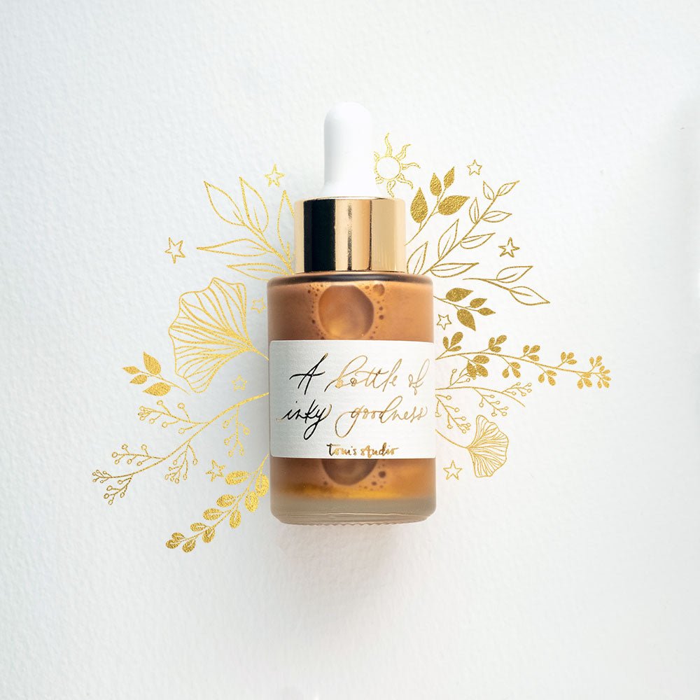Gold Metallic Calligraphy Ink – Perfect for Calligraphy and Dip Pens ...