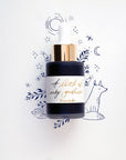 Midnight - Calligraphy Ink in bottle with illustration in ink