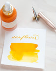 Bellini - Calligraphy Ink Bundle - toms studio sunflower ink colour