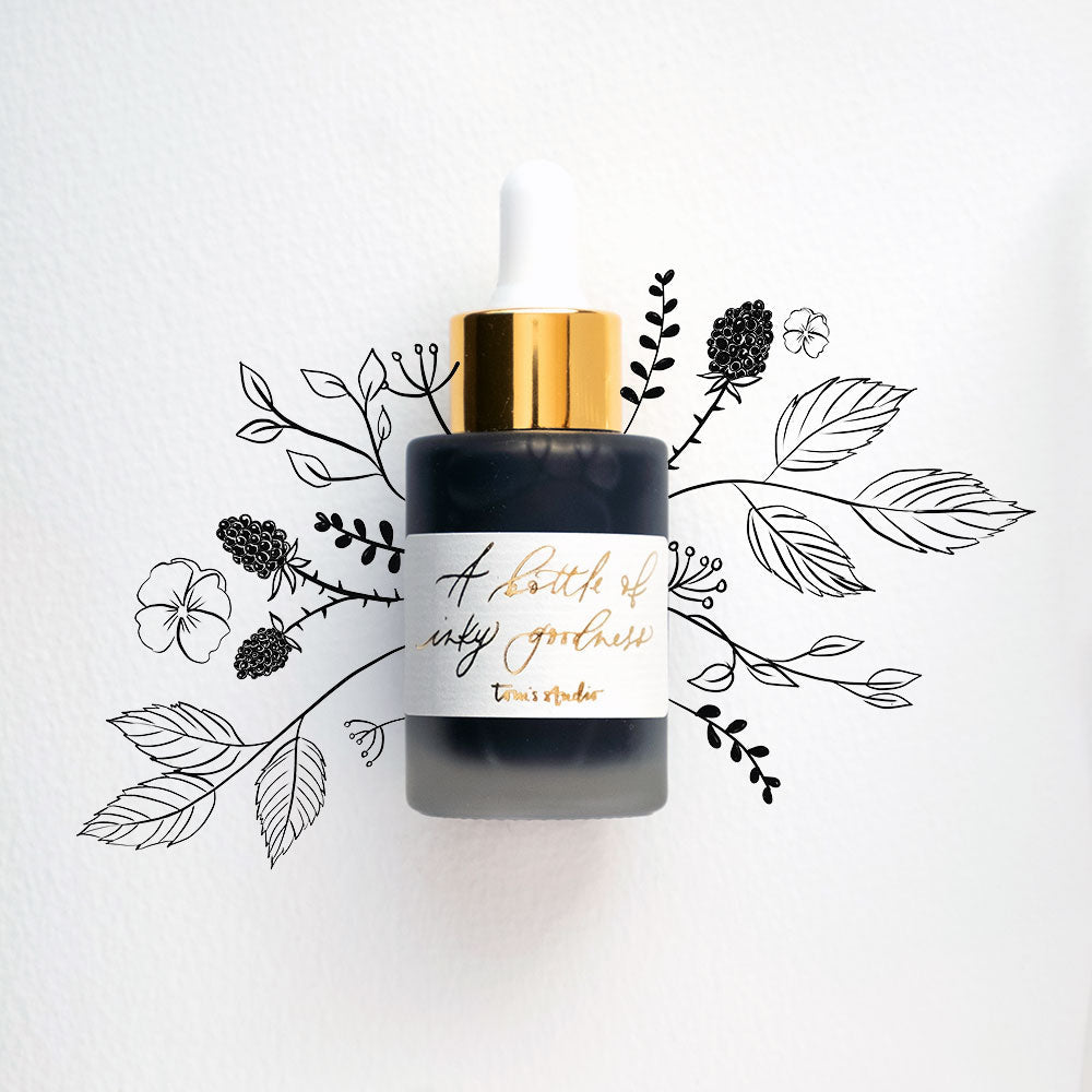 Black India Ink – Durable, Dense, and Water-Resistant – Tom's Studio