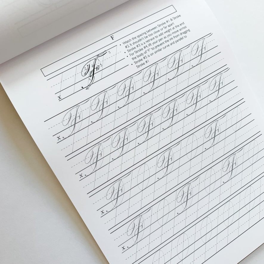 Tom's Studio Calligraphy and Lettering Practice Pads