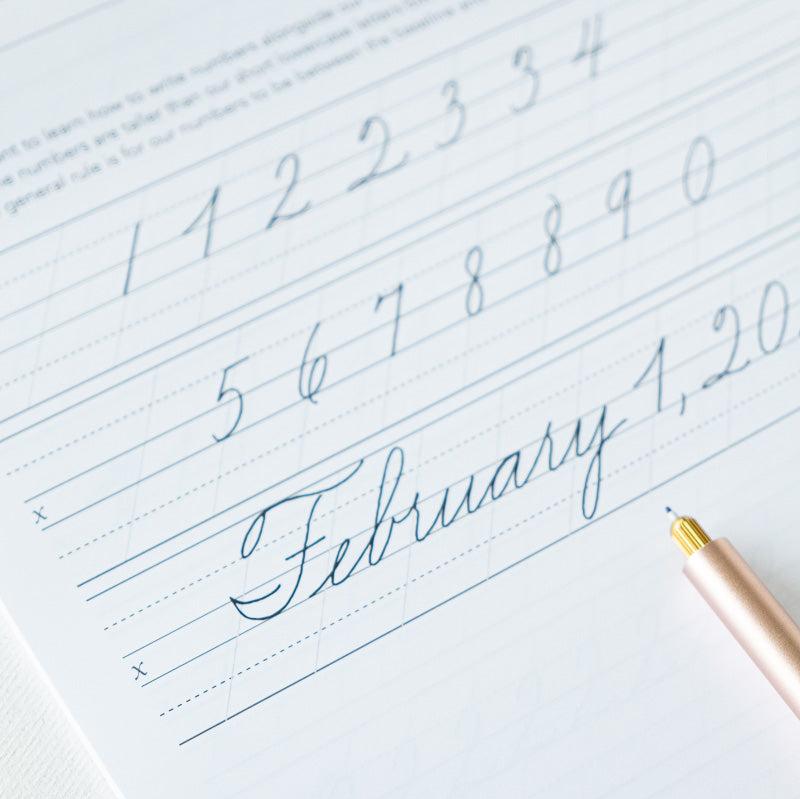 Cursive Practice Workbook – Master Elegant Handwriting – Tom's Studio