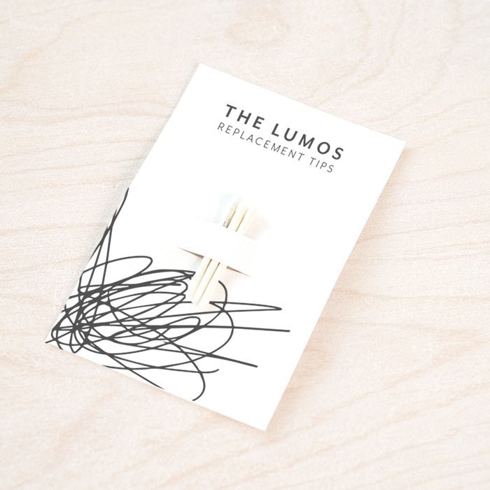 Lumos pen spares a packet of three replacement tips