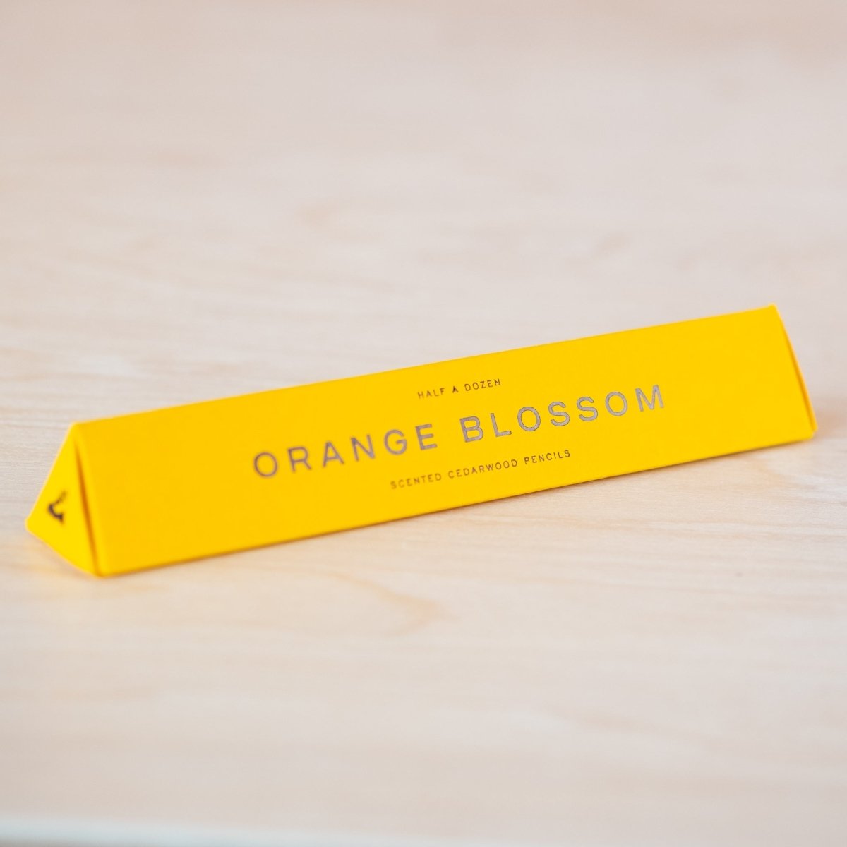 A box of Orange blossom scented pencils