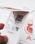 The Engrosser calligraphy ruler in packaging being opened